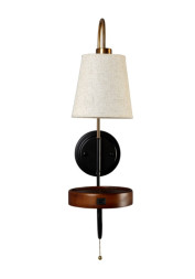 Бра Crystal Lux Twins TWINS AP1 USB WENGE