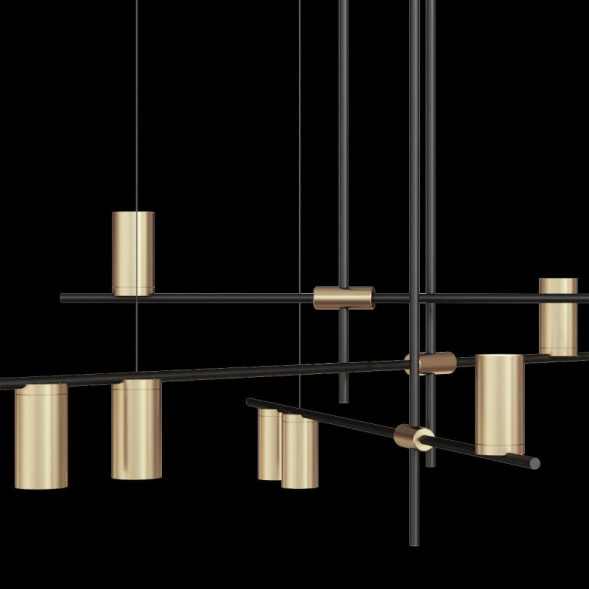 Люстра на штанге LOFT IT Tribes 8120-9