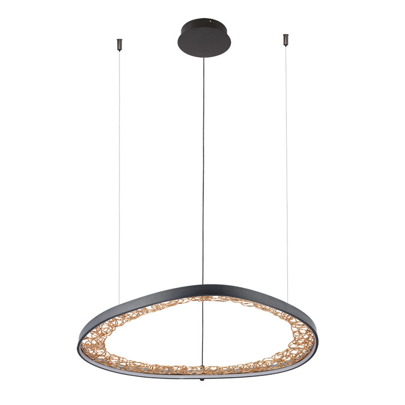 Подвесной светильник ARTE Lamp Cinta A1847SP-46BK