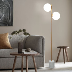 Торшер Eurosvet MARBELLA 01158/2 латунь