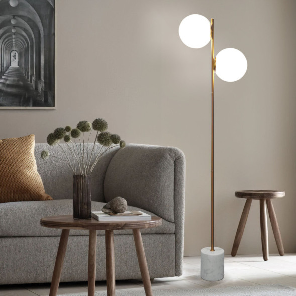 Торшер Eurosvet MARBELLA 01158/2 латунь