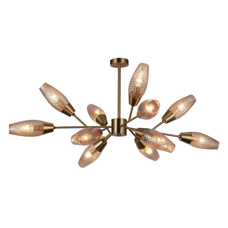 Люстра на штанге Escada DESIRE 10165/12PL Copper