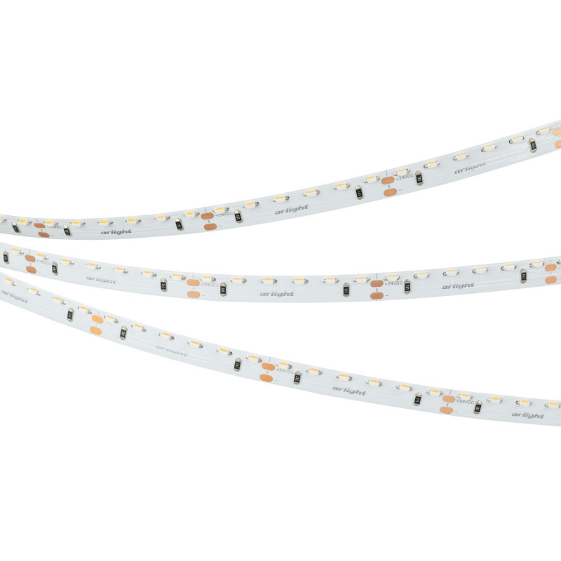 Лента Arlight RS-S120-8mm 3014 039429 48W 24V 4400lm белый (теплый) IP20