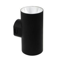 Уличный настенный светильник ARTE Lamp alcyone A6109AL-2BK