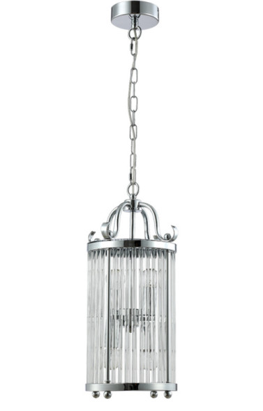 Подвесной светильник Crystal Lux TADEO TADEO SP4 D200 CHROME/TRANSPARENTE