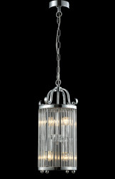 Подвесной светильник Crystal Lux TADEO TADEO SP4 D200 CHROME/TRANSPARENTE