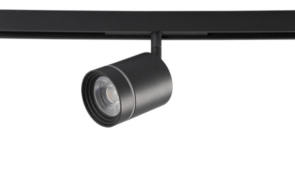 Магнитный трековый светильник Crystal Lux Crystal Lux магнитный SPACE черный CLT 0.33 010 12W BL 4000K