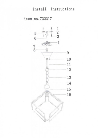 Подвесной светильник Lightstar GABBIA 732317