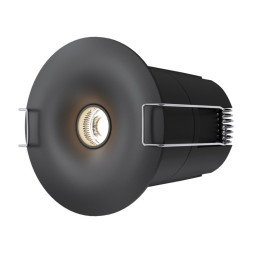 Точечный встраиваемый светильник ITALLINE IT06-6024 black 3000K