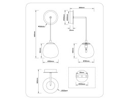 Бра Ambrella Light LH51005 HIGH LIGHT