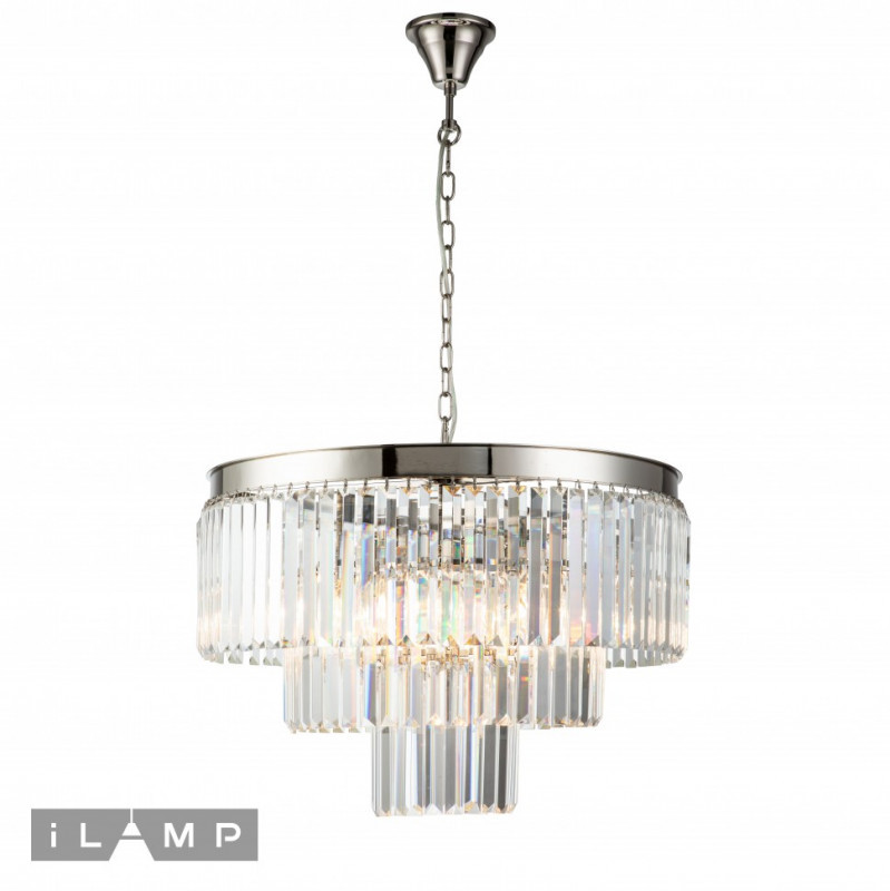 Каскадная люстра iLamp Triumph 7383/8P NIC
