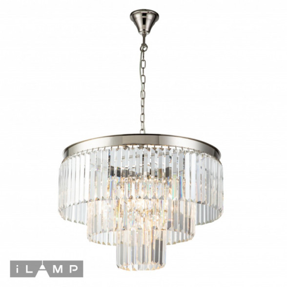 Каскадная люстра iLamp Triumph 7383/8P NIC