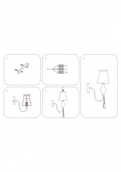 Бра Lightstar Escica 806610