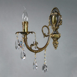 Бра AMBIENTE by BRIZZI ALICANTE 8888/1 PB Tear drop