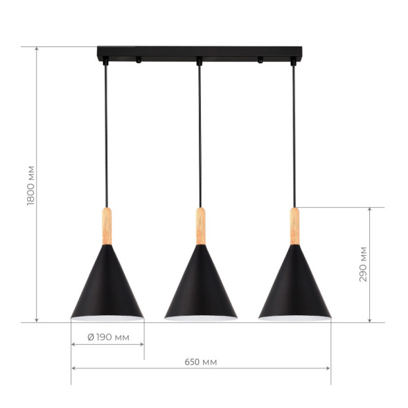 Подвесной светильник Evoluce ARKET SLE1255-403-03