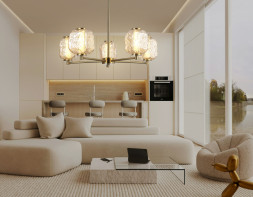 Люстра на штанге LH30104 Ambrella Light HIGH LIGHT