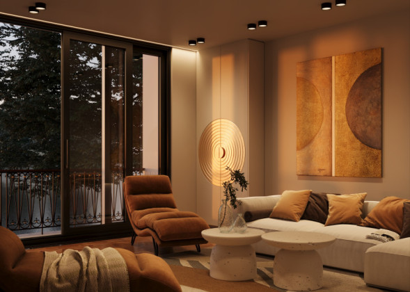 Потолочный светильник Maytoni Technical Glare C091CL-12W3K-B