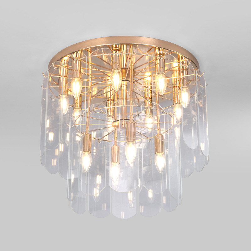 Потолочная люстра Eurosvet 60170 золото Smart CLAIRE