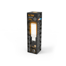 Светодиодная лампа Gauss 107309106 6.5W 220V 700lm G9 белый (теплый)