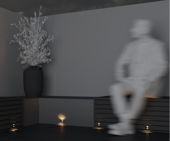 Тротуарный светильник Maytoni Flash O044DL-L1S3K1