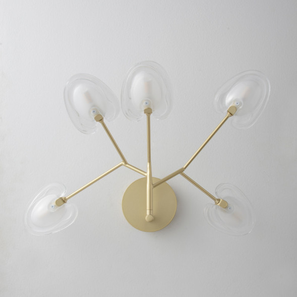 Бра Crystal Lux SOLE SOLE AP5 GOLD