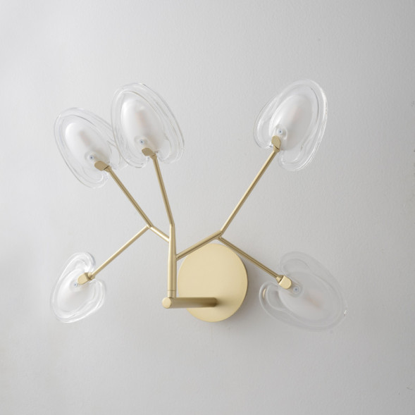 Бра Crystal Lux SOLE SOLE AP5 GOLD