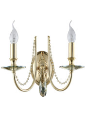 Бра Crystal Lux VICTORIA VICTORIA AP2 GOLD/AMBER