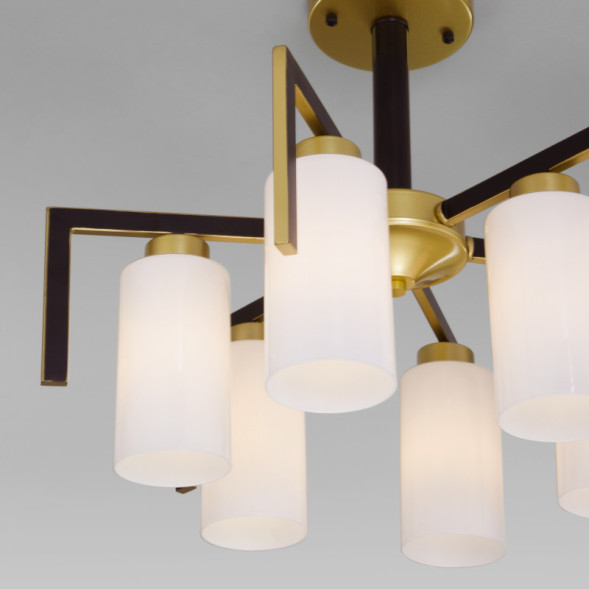 Люстра на штанге Eurosvet PALIO 70126/6 черный