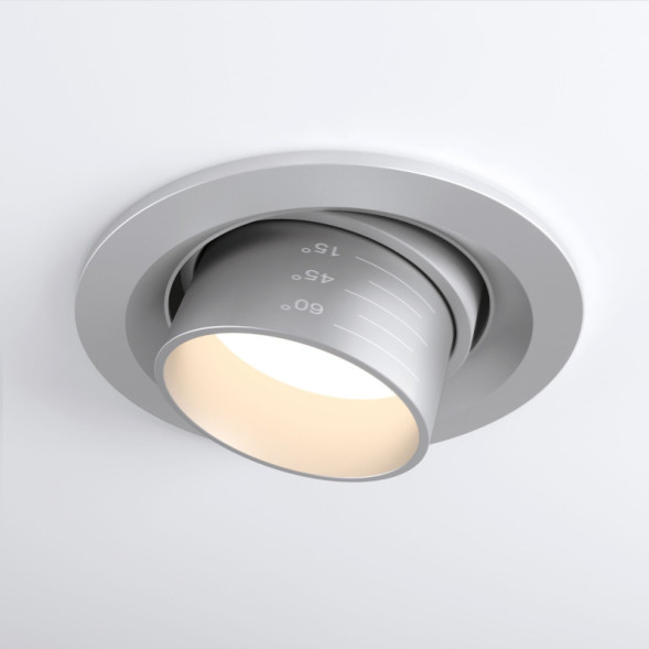 Встраиваемый точечный светильник Elektrostandard 9920 LED 15W 4200K серебро