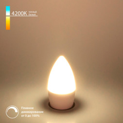 Светодиодная лампа Elektrostandard Dimmable 7W 4200K E27 (C35) (BLE2775)