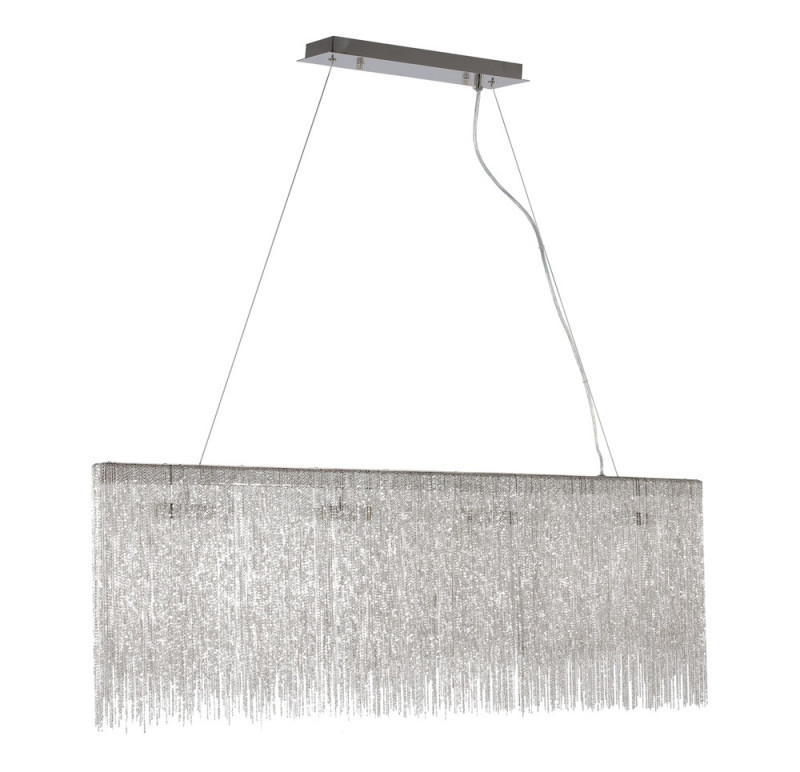 Подвесная люстра Crystal Lux CORONA CORONA SP8 L1000 CHROME