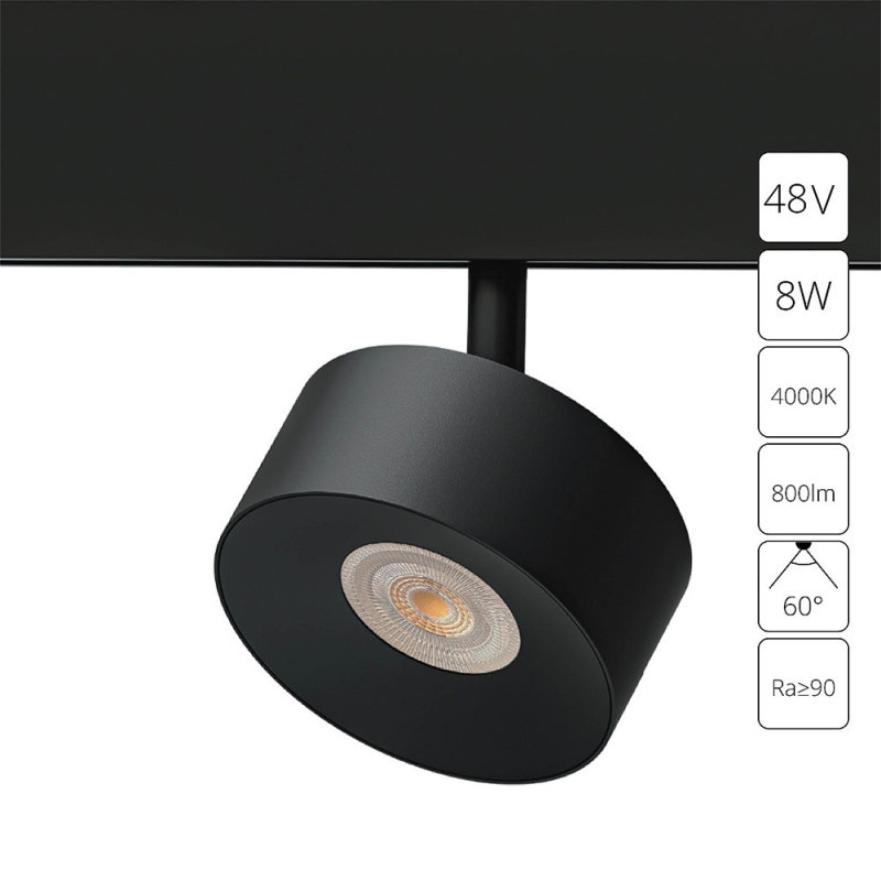 Магнитный трековый светильник ARTE Lamp Linea A4771PL-1BK