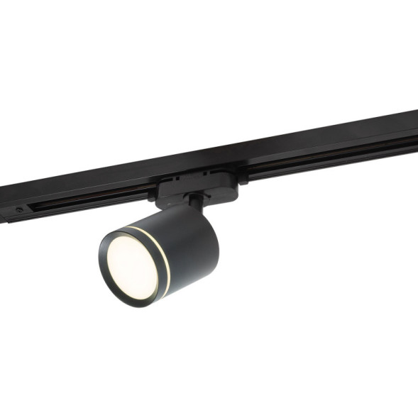 Светодиодный трековый светильник Denkirs SOLID Ribe DK6400-BK
