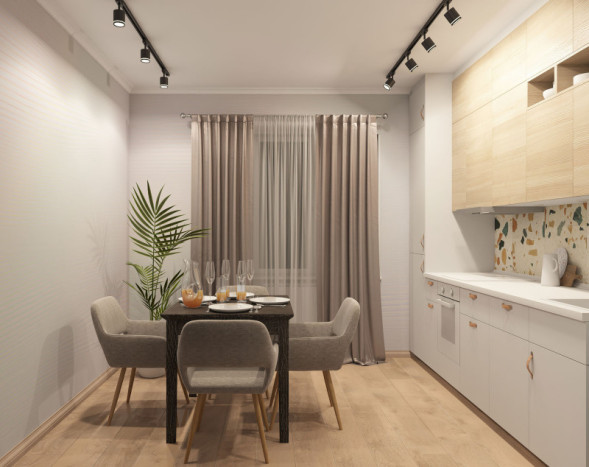 Светодиодный трековый светильник Denkirs SOLID Ribe DK6400-BK