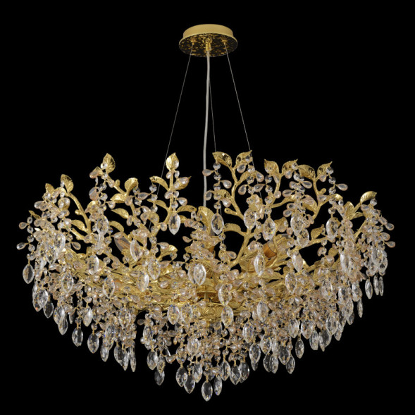 Подвесная люстра Crystal Lux EDEN SP10 GOLD Eden