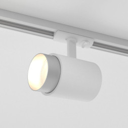 Трековый светильник Elektrostandard Cors белый/серебро 10W 4200K (85513/01) однофазный