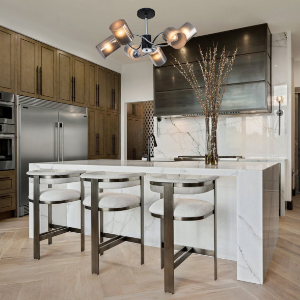 Люстра на штанге Escada SMOG 661/6PL