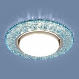 Встраиваемый точечный светильник Elektrostandard 3022 GX53 BL лазурный