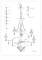 Подвесная люстра Lightstar Classic 700512