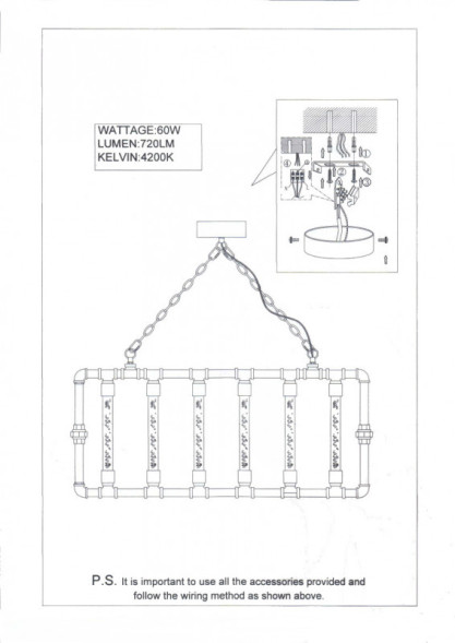 Подвесная люстра Lightstar Condetta 740064