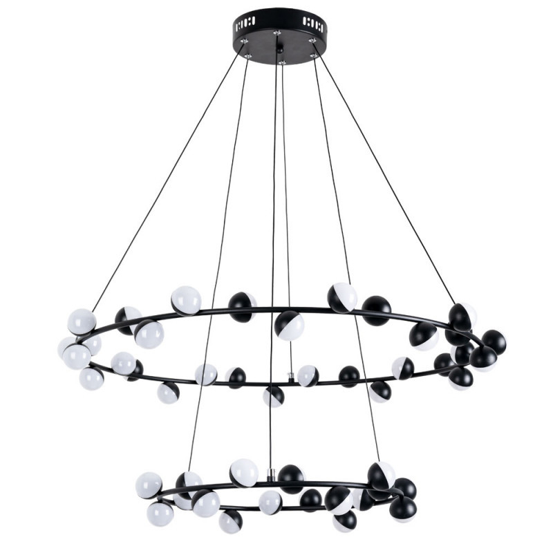 Каскадная люстра ARTE Lamp DEXTER A3619SP-48BK