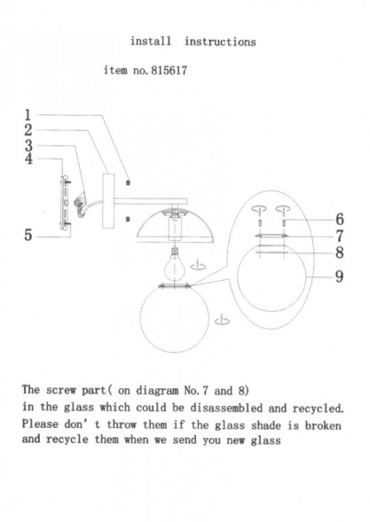 Бра Lightstar CROCO 815617