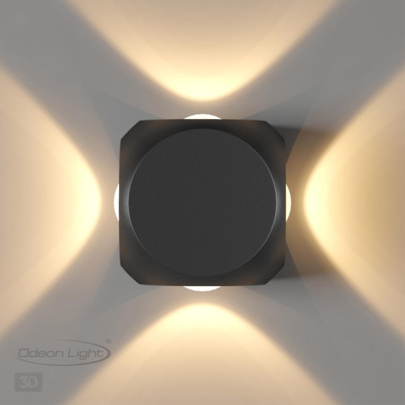 Уличный настенный светильник Odeon Light Miko 4222/8WL