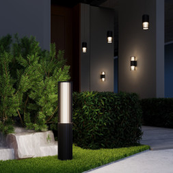 Садово-парковый светильник Elektrostandard Entero Entero (35189/F) черный