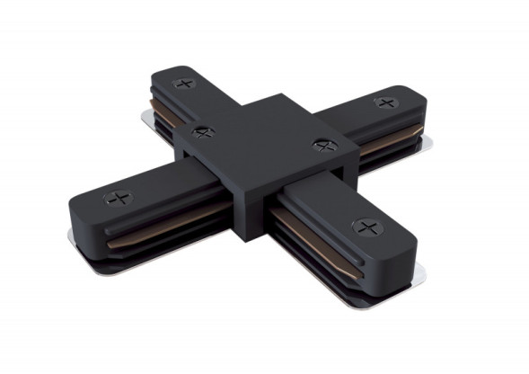 Коннектор для шинопровода Maytoni Technical Track Black TRA001CX-11B