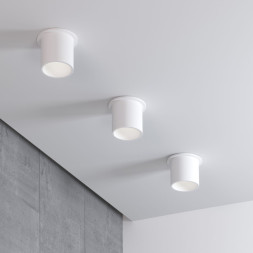 Встраиваемый точечный светильник Elektrostandard 25005/01 GU10 белый