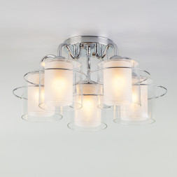 Люстра на штанге Eurosvet Darcy 30160/5 хром