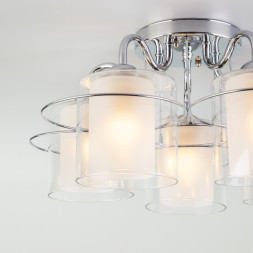 Люстра на штанге Eurosvet Darcy 30160/5 хром