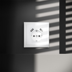 Комбинированная розетка VOLTUM VLS040401