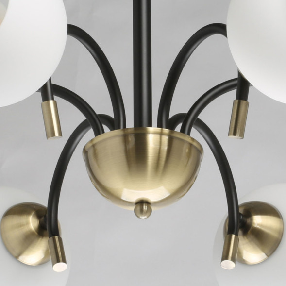 Люстра на штанге DeMarkt Гамбург 605017706